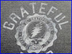 Grateful Dead Shirt Sweatshirt Good Ol' GD College University Grey GDP 2011 L