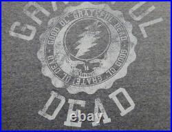 Grateful Dead Shirt Sweatshirt Good Ol' GD College University Grey GDP 2011 L