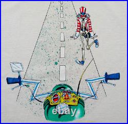 Grateful Dead Shirt T Shirt 1988 Motorcycle GD Uncle Sam USA Vintage 2003 GDM L
