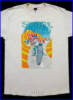 Grateful Dead Shirt T Shirt 1988 Motorcycle GD Uncle Sam USA Vintage 2003 GDM L