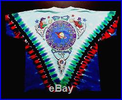 Grateful Dead Shirt T Shirt 1990 1991 New Years Eve Zodiac Tie Dye GDM 1995 L
