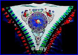 Grateful Dead Shirt T Shirt 1990 1991 New Years Eve Zodiac Tie Dye GDM 1995 L
