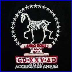 Grateful Dead Shirt T Shirt 1990 Summer Tour Laminate Horse Tim Harris AAA L New