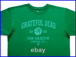 Grateful Dead Shirt T Shirt 1991 Boston Garden Celtics Basketball NBA GDP 2012 L