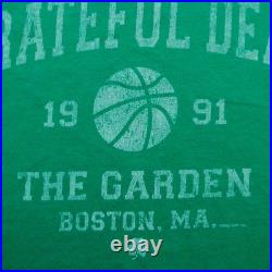 Grateful Dead Shirt T Shirt 1991 Boston Garden Celtics Basketball NBA GDP 2012 L