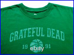 Grateful Dead Shirt T Shirt 1991 Boston Garden Celtics Basketball NBA GDP 2012 L