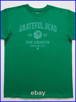 Grateful Dead Shirt T Shirt 1991 Boston Garden Celtics Basketball NBA GDP 2012 L