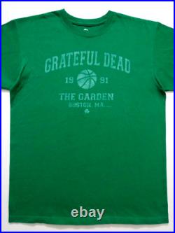 Grateful Dead Shirt T Shirt 1991 Boston Garden Celtics Basketball NBA GDP 2012 L