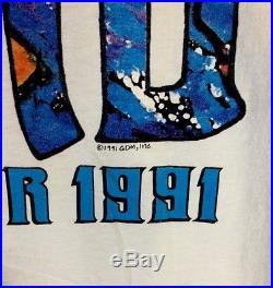 Grateful Dead Shirt T Shirt 1991 Jerry Garca Jgb Concert Tour 1991 True Vintage