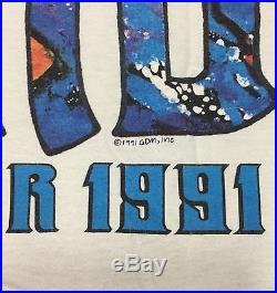 Grateful Dead Shirt T Shirt 1991 Jerry Garca Jgb Concert Tour 1991 True Vintage