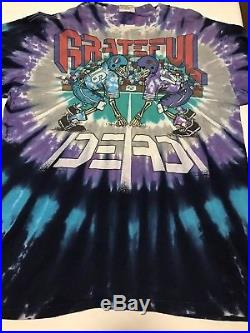 Grateful Dead Shirt T Shirt 1991 New York Giants NFL Football Stadium Vintage XL