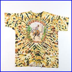 Grateful Dead Shirt T Shirt 1991 Summer Tour Cowboy Bronco Horse Tie Dye GDM 91