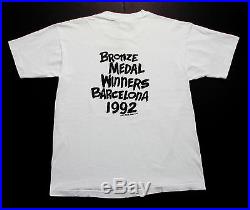 Grateful Dead Shirt T Shirt 1992 Lithuania Basketball Olympics NBA Vintage L