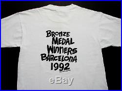 Grateful Dead Shirt T Shirt 1992 Lithuania Basketball Olympics NBA Vintage L