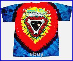 Grateful Dead Shirt T Shirt 1992 Space Your Face Rose Tie Dye Vintage 2001 GD XL