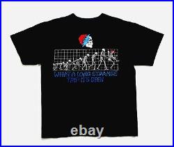 Grateful Dead Shirt T Shirt 1993 Bertha Skeleton Roses Evolution Bolt 2003 GDM L