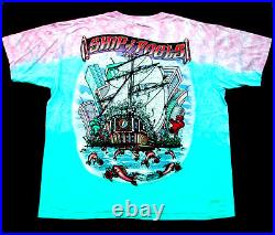 Grateful Dead Shirt T Shirt 1993 Ship Of Fools Skeletons Vintage 2001 GDP XL New