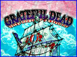 Grateful Dead Shirt T Shirt 1993 Ship Of Fools Skeletons Vintage 2001 GDP XL New