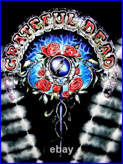 Grateful Dead Shirt T Shirt 1994 Pinwheel Roses SYF Tie Dye DuBois 2000's GDP M