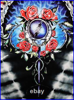 Grateful Dead Shirt T Shirt 1994 Pinwheel Roses SYF Tie Dye DuBois 2000's GDP M