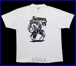 Grateful Dead Shirt T Shirt 1995 Summer Tour Jerry Garcia Knight Horse Rose XL