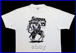 Grateful Dead Shirt T Shirt 1995 Summer Tour Jerry Garcia Knight Horse Rose XL