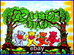 Grateful Dead Shirt T Shirt 1997 Dancing Bears Peace Forest 2000's GDP XL New