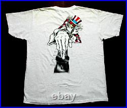 Grateful Dead Shirt T Shirt 2004 Dead Sync 2 Uncle Sam Skeleton GD Movie GDP L
