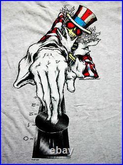Grateful Dead Shirt T Shirt 2004 Dead Sync 2 Uncle Sam Skeleton GD Movie GDP L
