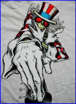Grateful Dead Shirt T Shirt 2004 Dead Sync 2 Uncle Sam Skeleton GD Movie GDP L