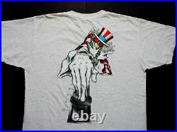 Grateful Dead Shirt T Shirt 2004 Dead Sync 2 Uncle Sam Skeleton GD Movie GDP L