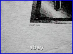Grateful Dead Shirt T Shirt 2004 Dead Sync 2 Uncle Sam Skeleton GD Movie GDP L