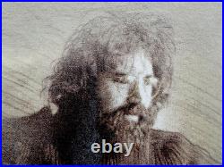 Grateful Dead Shirt T Shirt 2004 Jerry Garcia Acoustic Guitar Image 1969 JGE L