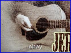 Grateful Dead Shirt T Shirt 2004 Jerry Garcia Acoustic Guitar Image 1969 JGE L