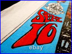 Grateful Dead Shirt T Shirt 2009 Bertha Skull Roses Mouse Kelley FD 26 Poster L