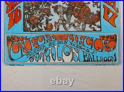 Grateful Dead Shirt T Shirt 2009 Bertha Skull Roses Mouse Kelley FD 26 Poster L