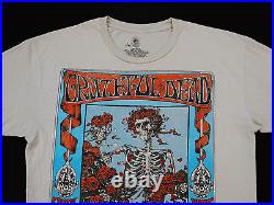 Grateful Dead Shirt T Shirt 2009 Bertha Skull Roses Mouse Kelley FD 26 Poster L