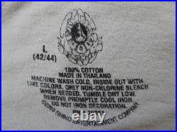 Grateful Dead Shirt T Shirt 2009 Bertha Skull Roses Mouse Kelley FD 26 Poster L