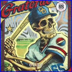 Grateful Dead Shirt T Shirt Baseball MLB GD Hat Bertha Bat 65 Jersey Skeleton L