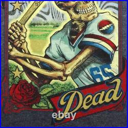 Grateful Dead Shirt T Shirt Baseball MLB GD Hat Bertha Bat 65 Jersey Skeleton L