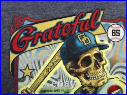 Grateful Dead Shirt T Shirt Baseball MLB GD Hat Bertha Bat 65 Jersey Skeleton L