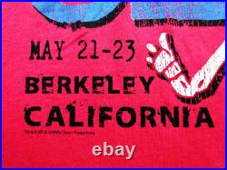 Grateful Dead Shirt T Shirt Berkeley California'82 Greek Theatre Cal 2012 GDP L