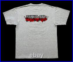 Grateful Dead Shirt T Shirt Bertha Skeleton Skull & Roses Mouse Kelley Art GDM L