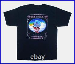 Grateful Dead Shirt T Shirt Closing Of Winterland Blue Rose 12/31/78 GDP 2003 L