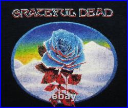 Grateful Dead Shirt T Shirt Closing Of Winterland Blue Rose 12/31/78 GDP 2003 L