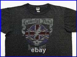 Grateful Dead Shirt T Shirt Europe'72 England 1972 UK Union Jack GB 2005 GDP L