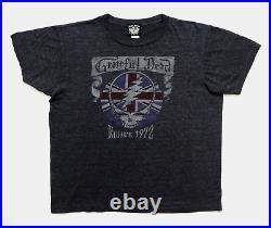 Grateful Dead Shirt T Shirt Europe'72 England 1972 UK Union Jack GD 2005 GDP L