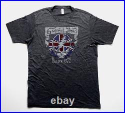 Grateful Dead Shirt T Shirt Europe'72 England 1972 UK Union Jack GD 2005 GDP XL