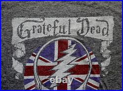 Grateful Dead Shirt T Shirt Europe'72 England 1972 UK Union Jack GD 2005 GDP XL