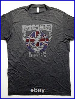 Grateful Dead Shirt T Shirt Europe'72 England 1972 UK Union Jack GD 2005 GDP XL